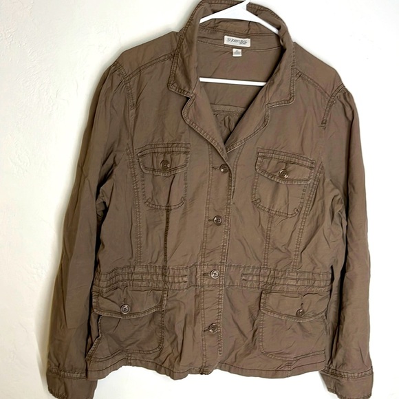 St. Johns Bay  brown jacket size XL - Picture 1 of 8